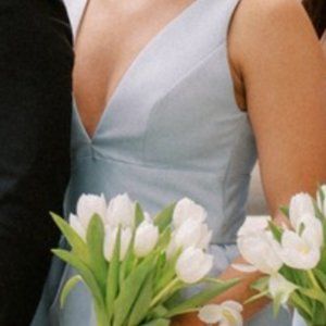 Amsale bridesmaid dress